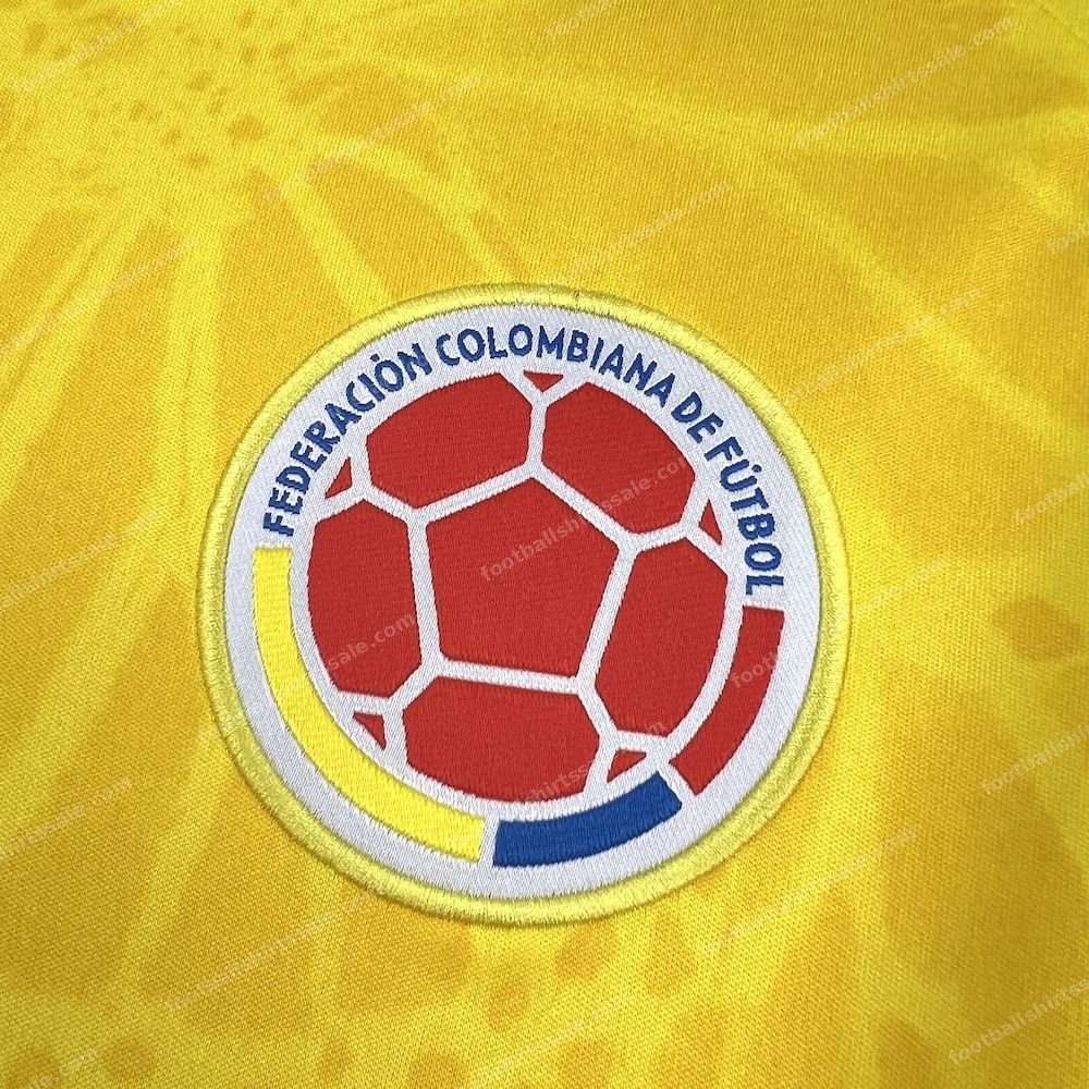 2026 Colombia Home World Cup Football Jersey - Detail 3