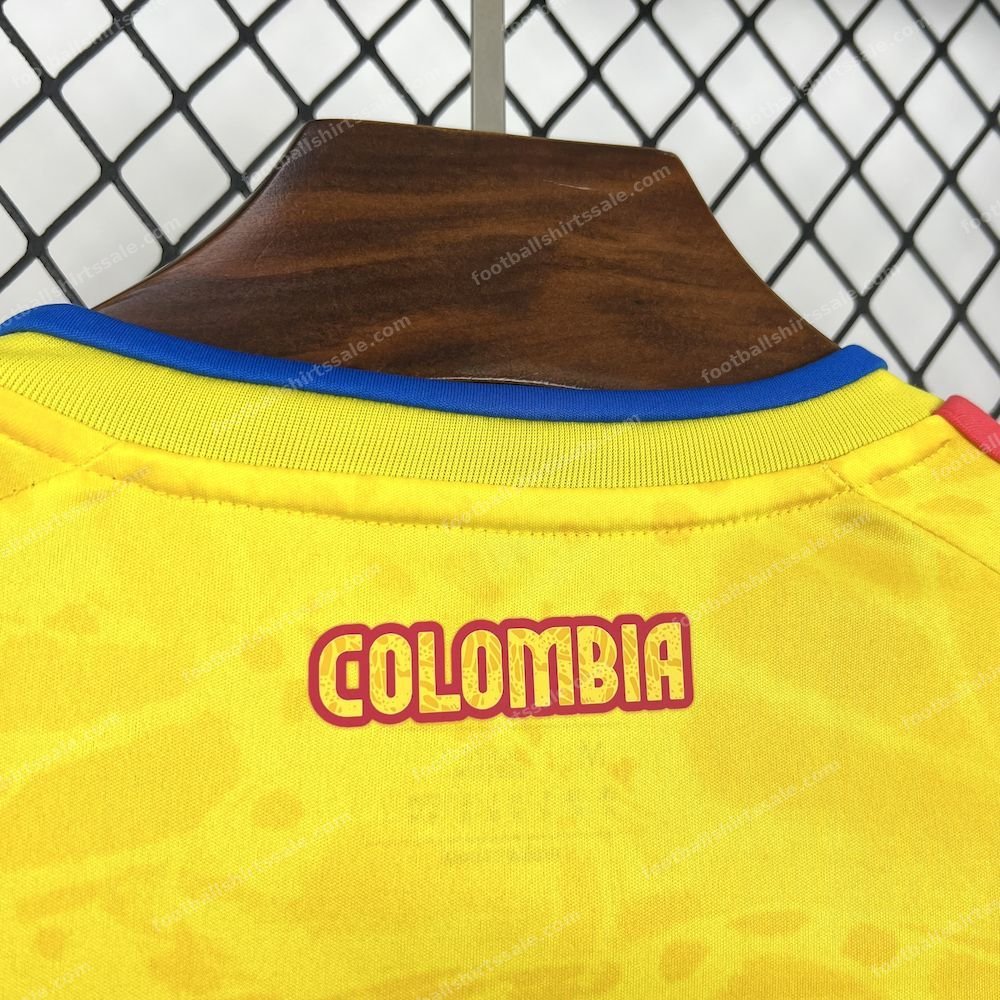 2026 Colombia Home World Cup Football Jersey - Detail 6