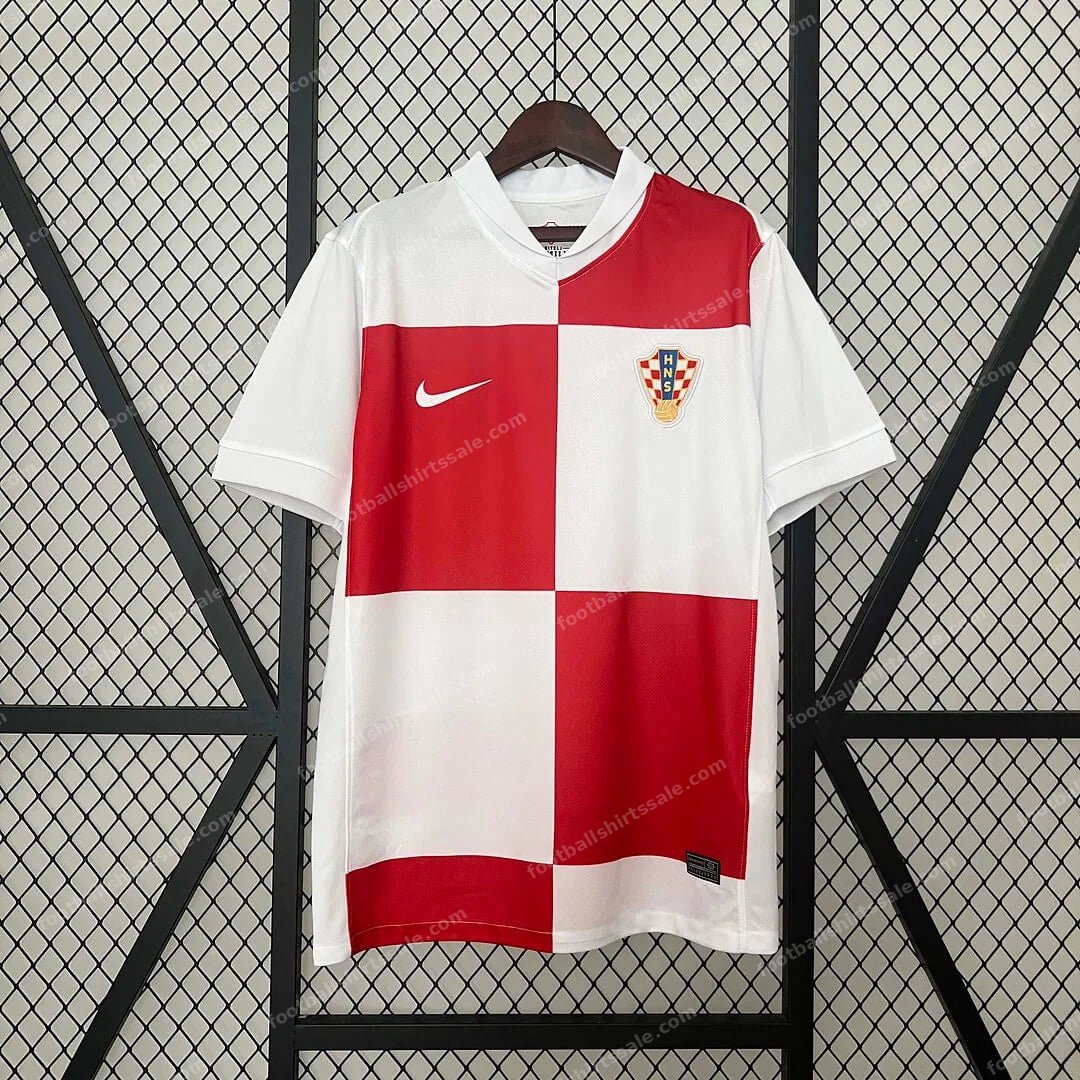 2024 Croatia National Team Home Football Shirt 1:1 Thai Quality