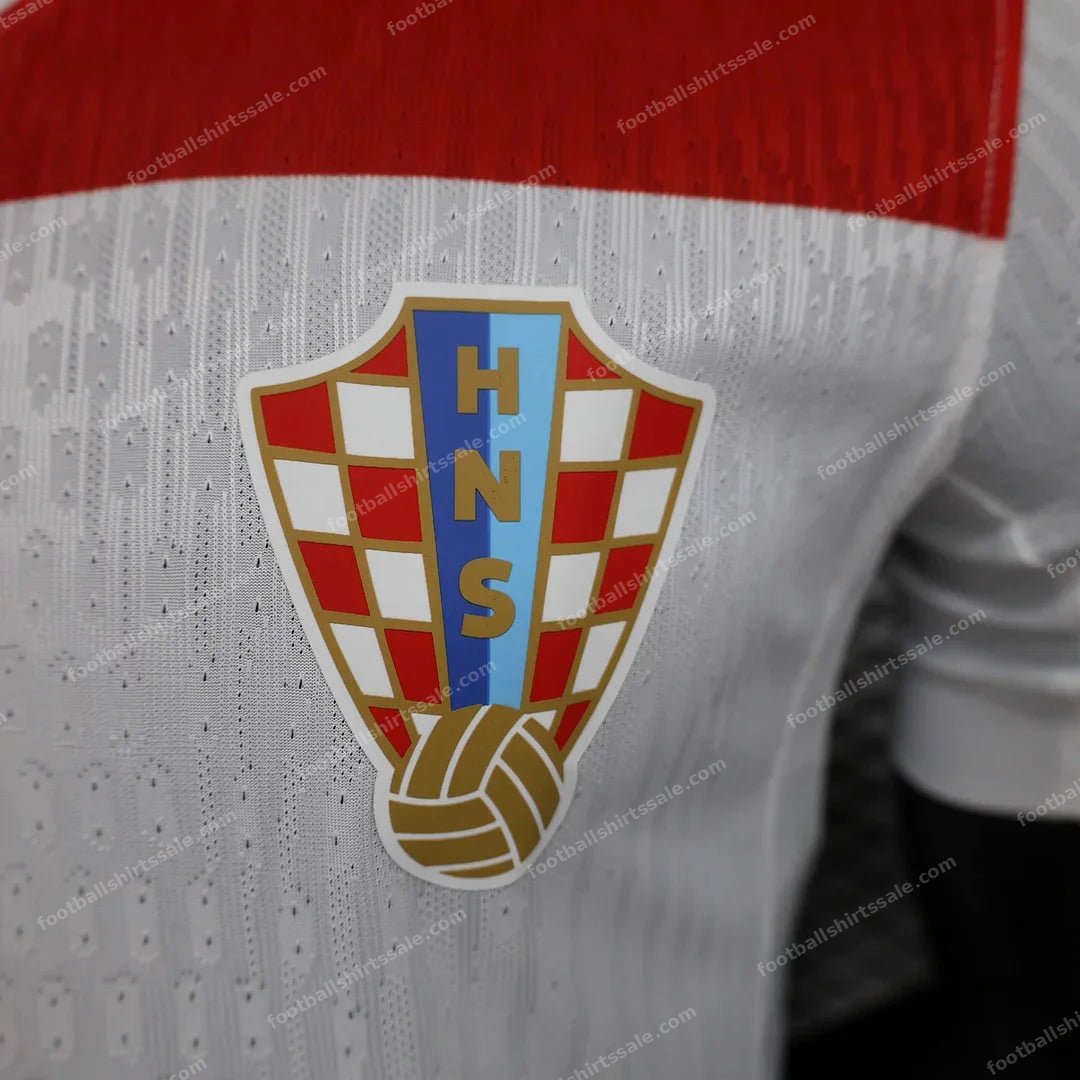 2024 Croatia National Team Home Football Shirt 1:1 Thai Quality – Player Version - Detail 6