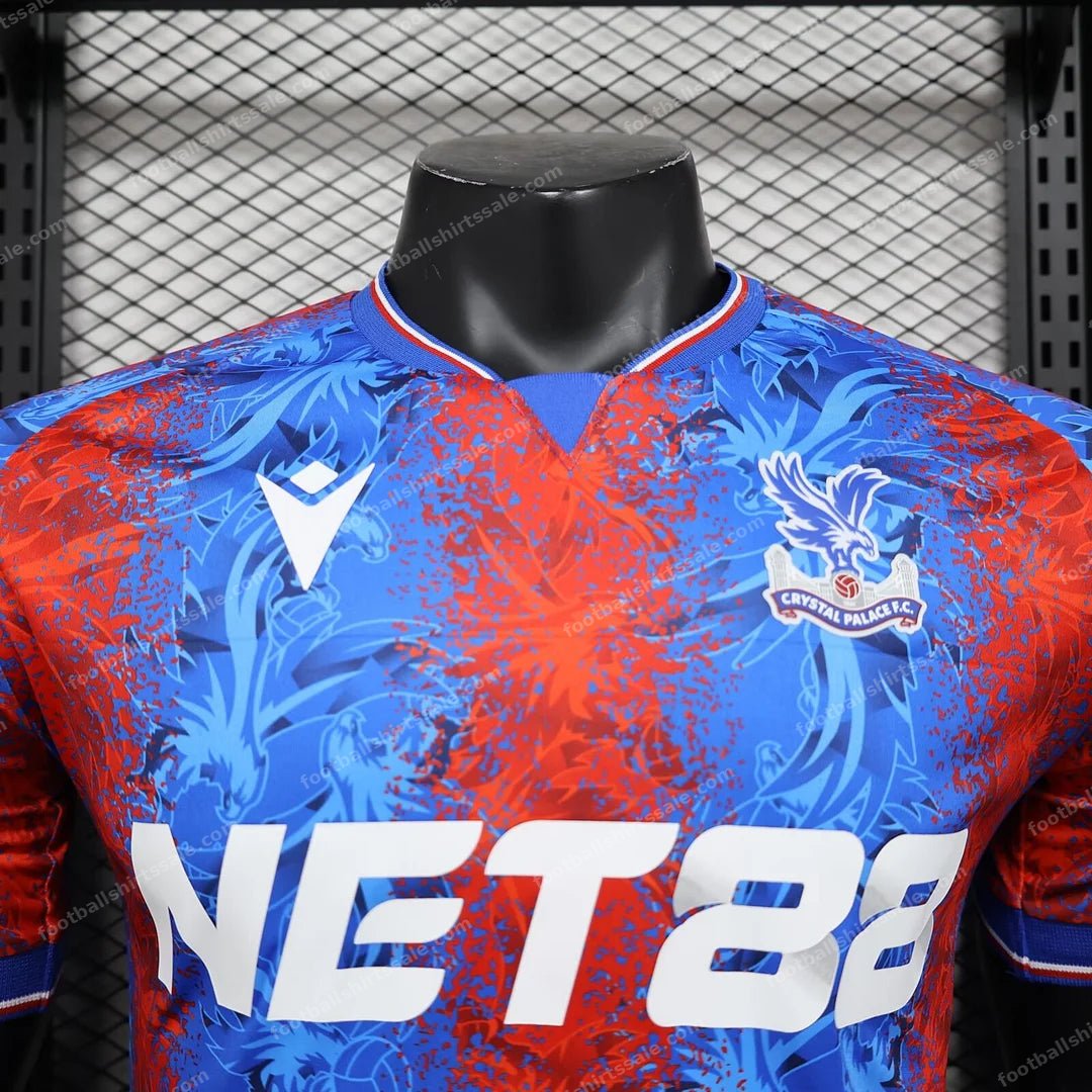 2024/2025 Crystal Palace Home Football Shirt 1:1 Thai Quality – Player Version - Detail 1