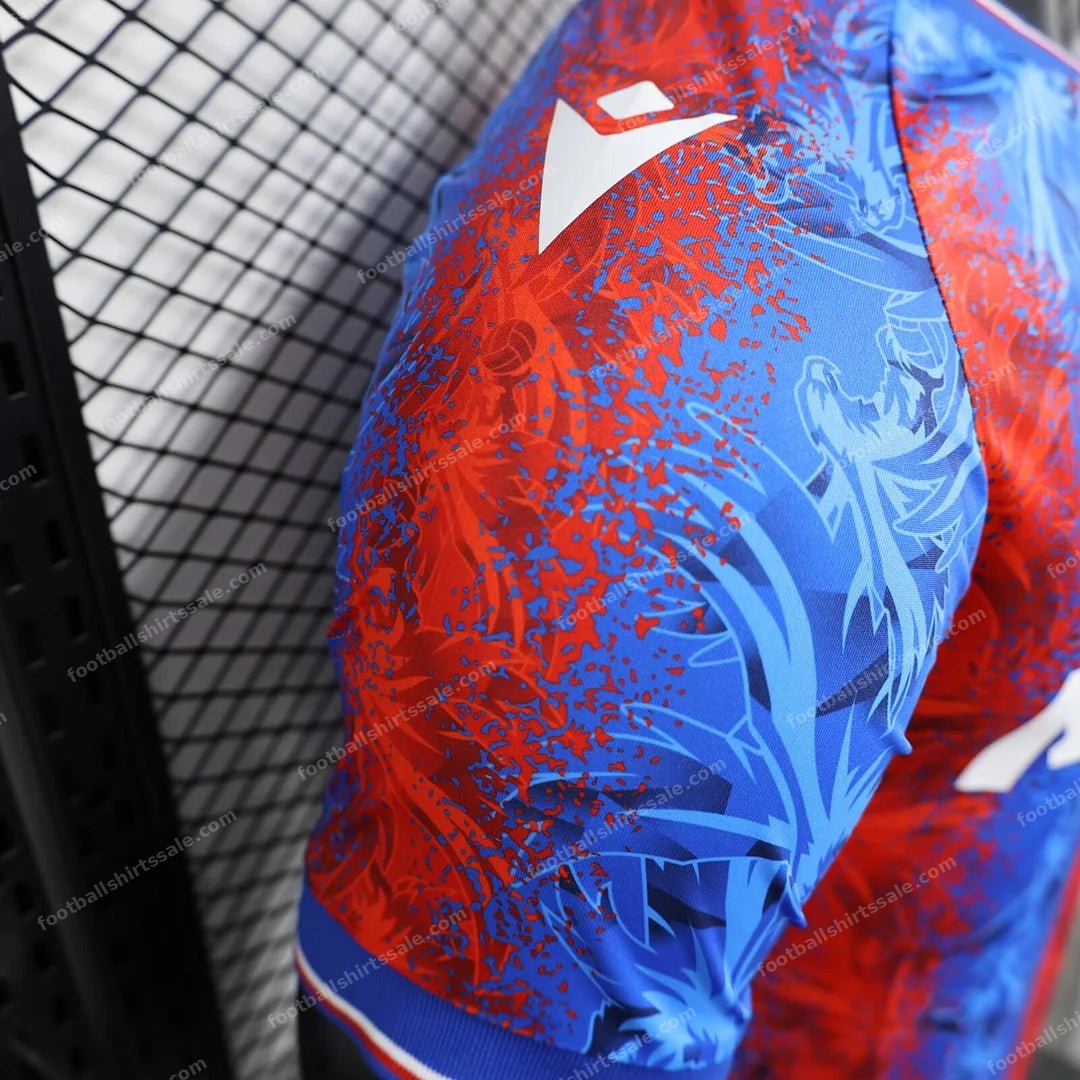 2024/2025 Crystal Palace Home Football Shirt 1:1 Thai Quality – Player Version - Detail 4