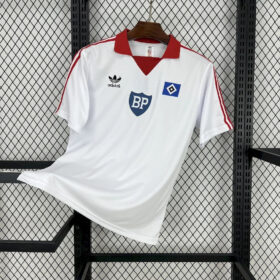 1980 Retro Hamburger SV Home Football Shirt