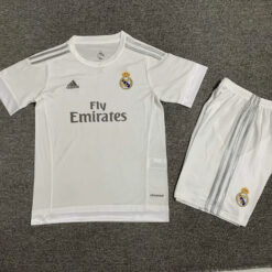 2015/2016 Retro Kids Size Real Madrid Home Soccer Jersey