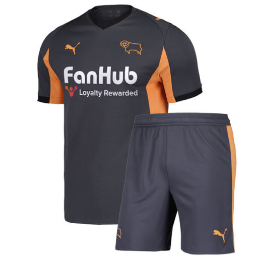 Derby County Away Kids Kit 25/26