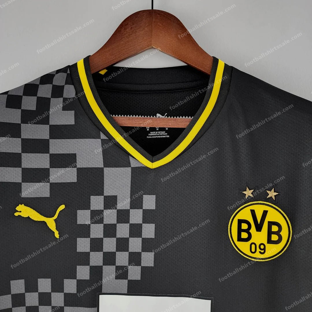 2022/2023 Dortmund Away Football Shirt - Detail 3