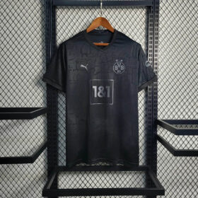 2023 Dortmund Blackout Special Edition Football Shirt
