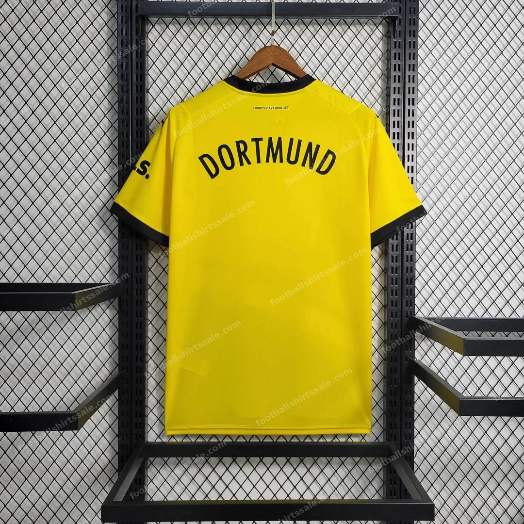 2023/2024 Dortmund Home Football Shirt - Detail 1