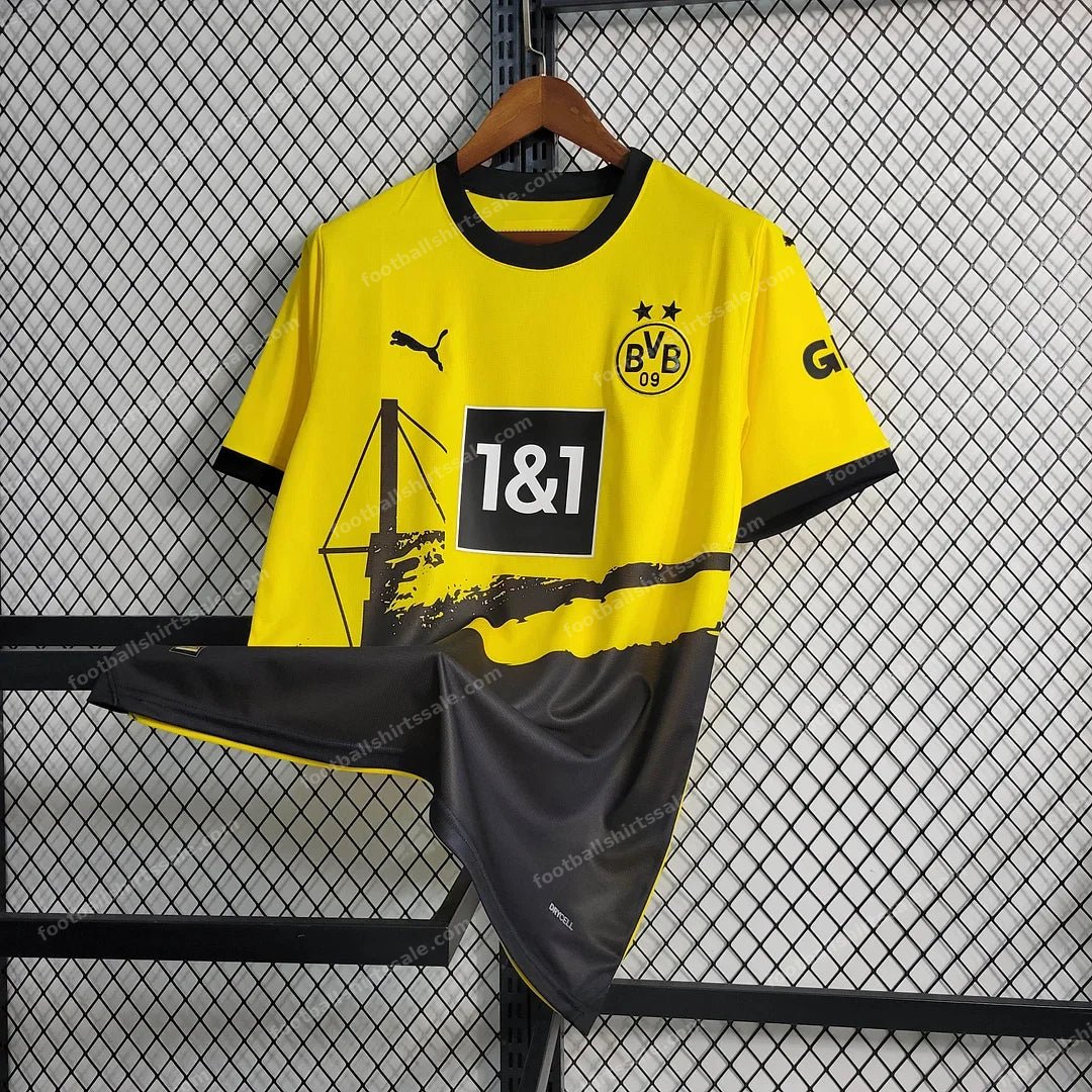 2023/2024 Dortmund Home Football Shirt - Detail 2