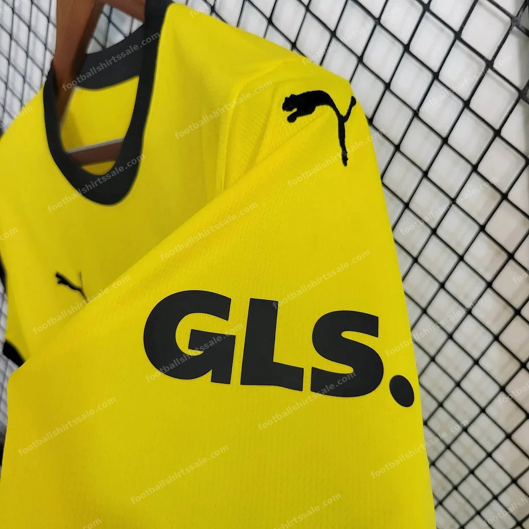 2023/2024 Dortmund Home Football Shirt - Detail 5