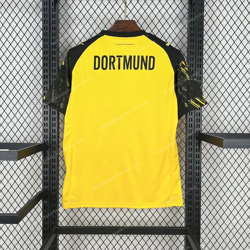 2025/2026 Dortmund Home Football Shirt - Detail 1