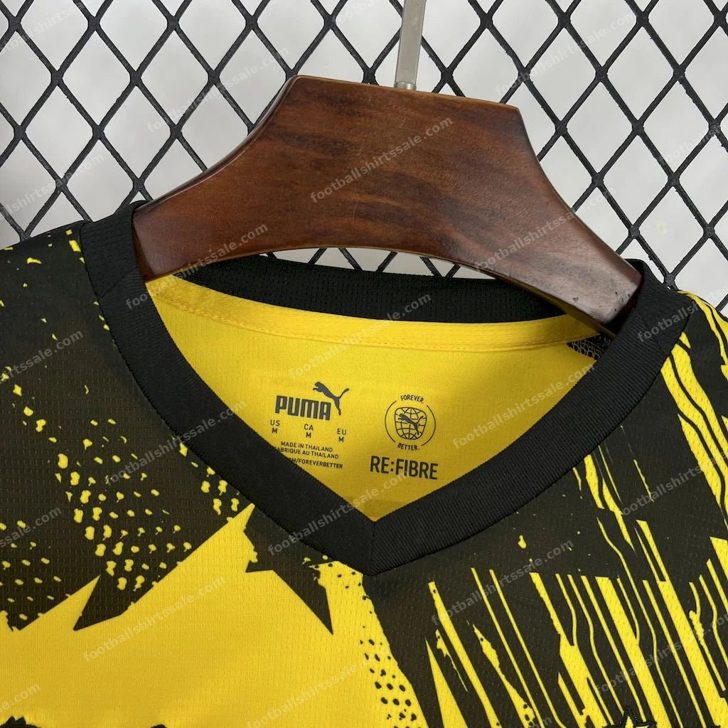 2025/2026 Dortmund Home Football Shirt - Detail 4