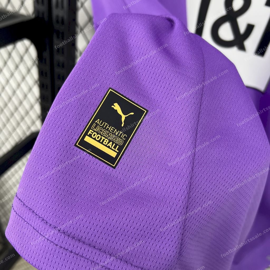 2025/2026 Dortmund Special Edition Purple Football Shirt - Detail 4