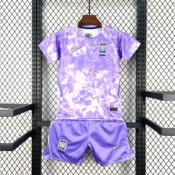 2026 South Korea Away World Cup Football Shirt Kids Size