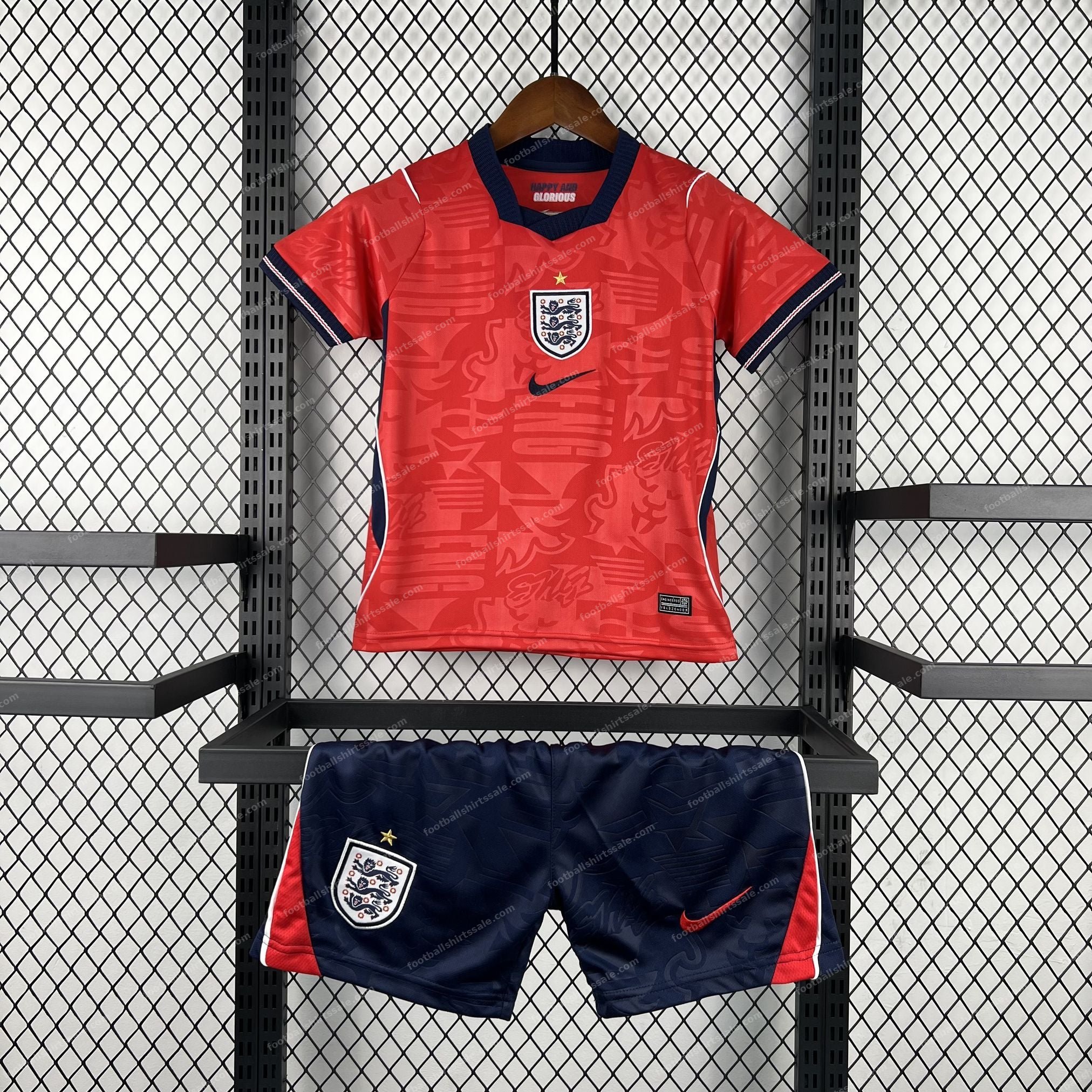 2026 England Away Football Shirt Kids Size