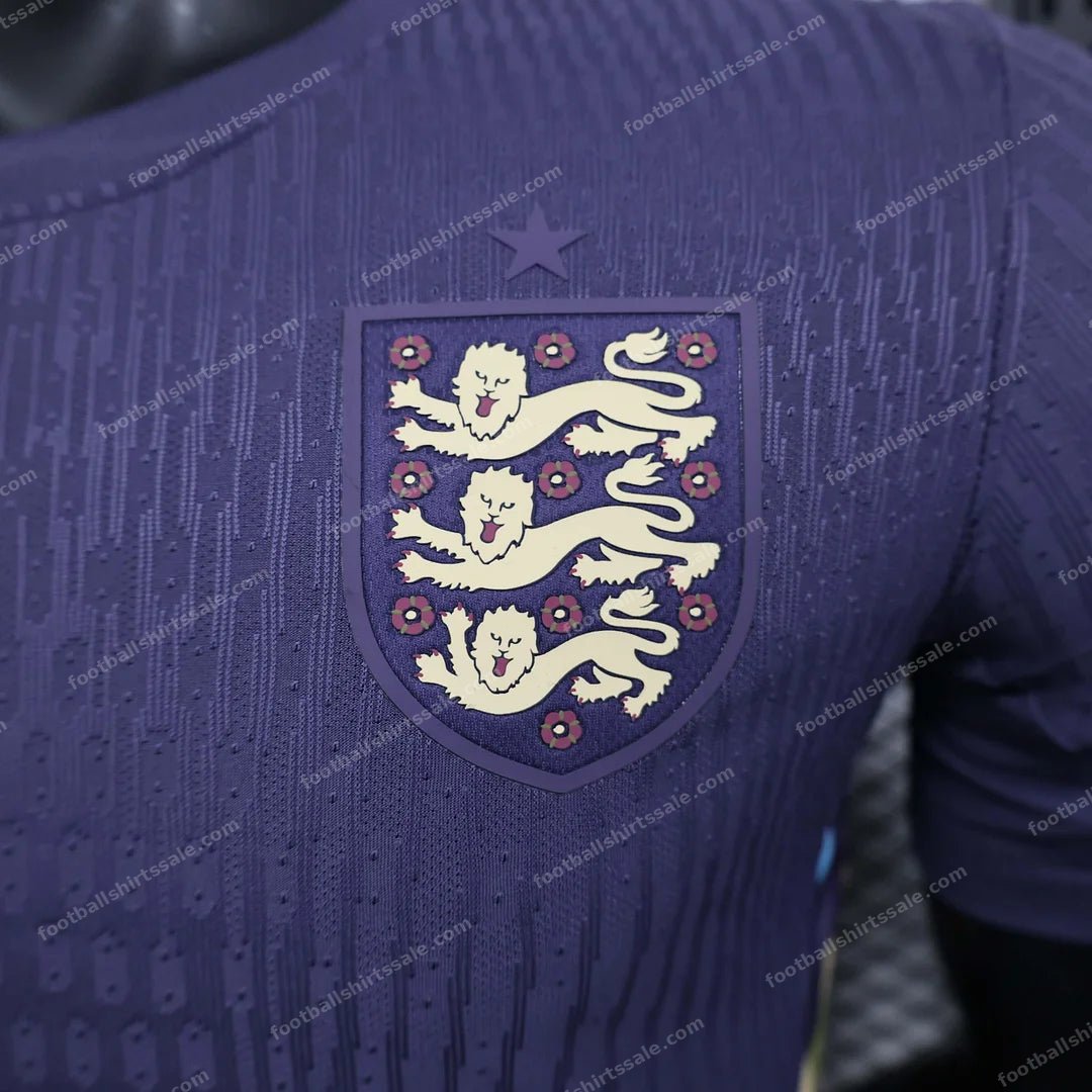 2024 England Away Soccer Jersey – Player Version - Detail 5