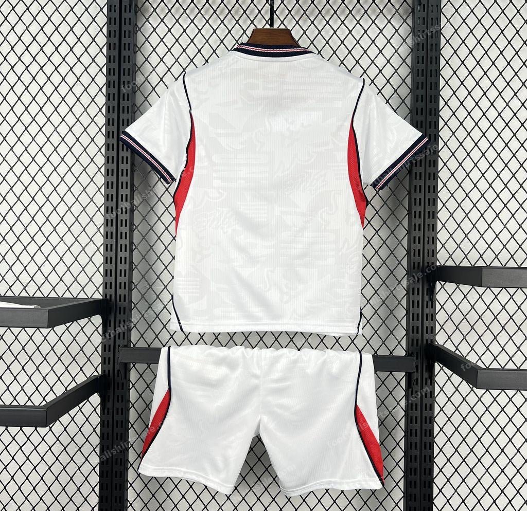2026 England Home Football Shirt Kids Size - Detail 1