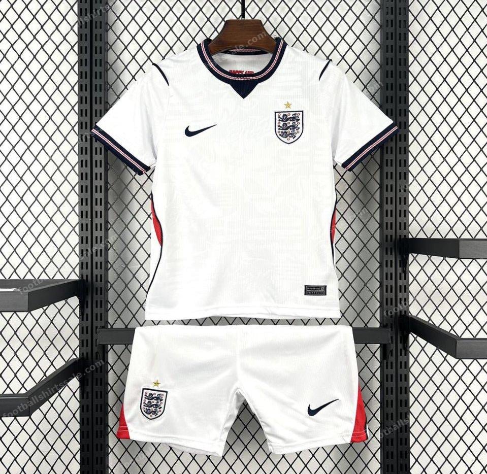 2026 England Home Football Shirt Kids Size