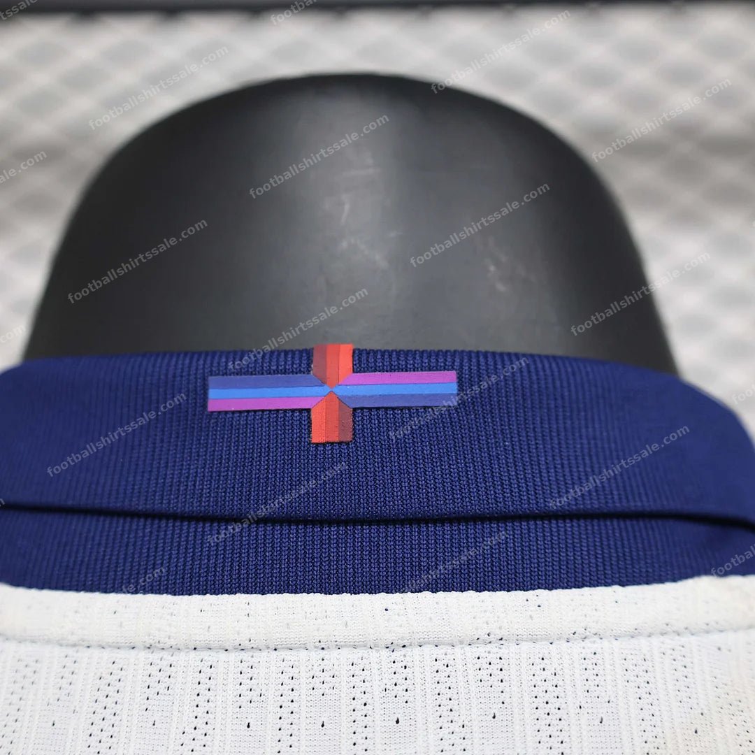 2024 England Home Soccer Jersey – Player Version - Detail 3