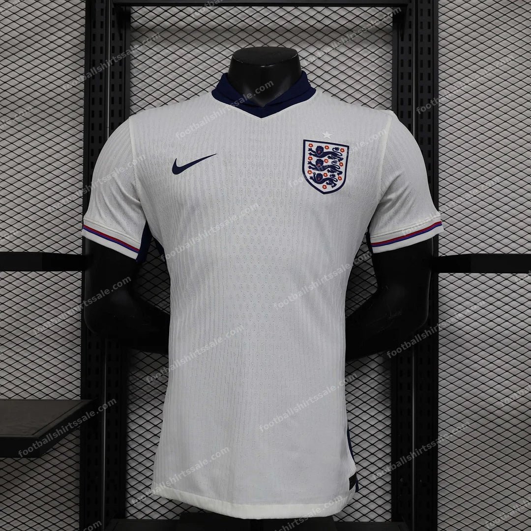 2024 England Home Soccer Jersey – Player Version