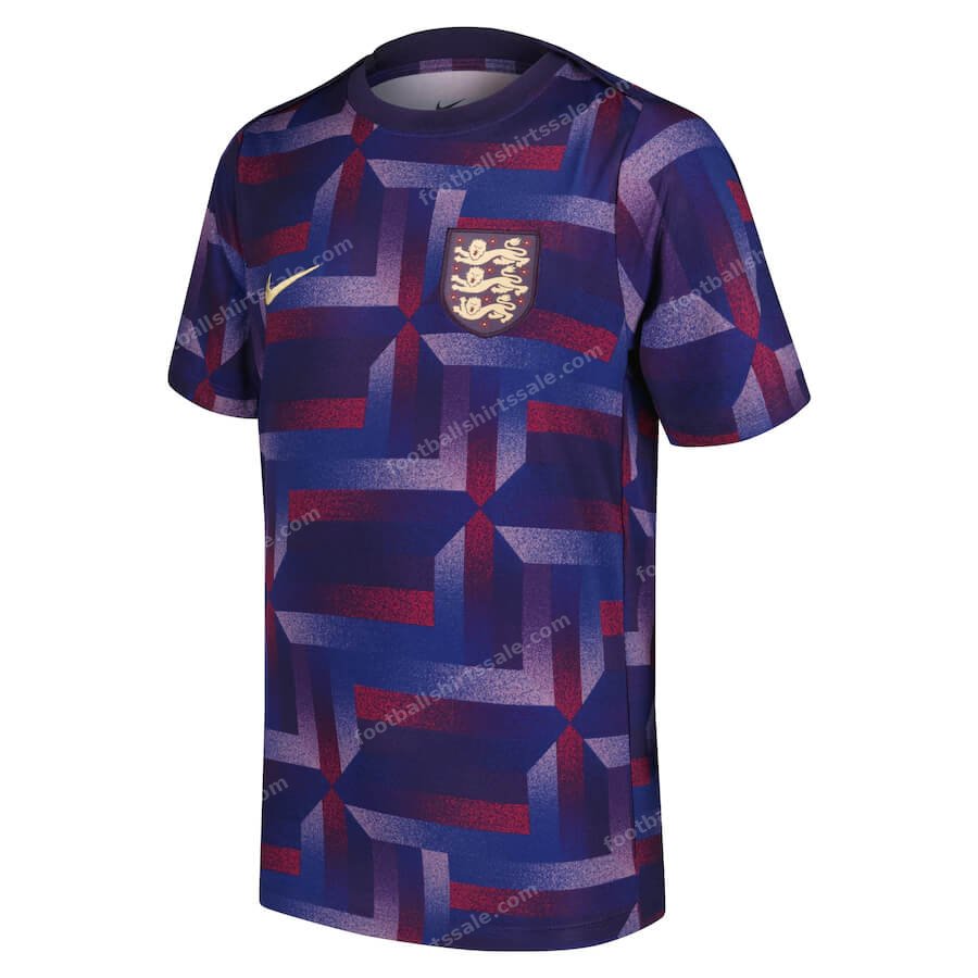 England Pre Match Training Top – Purple