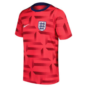 England Pre Match Training Top - Red