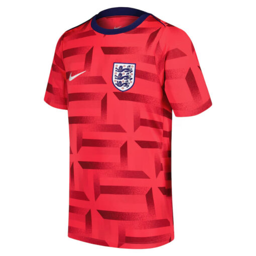 England Pre Match Training Top - Red