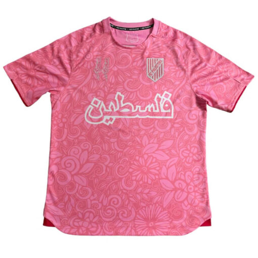 FC Palestina X Farrah Azam Collab Shirt - Pink