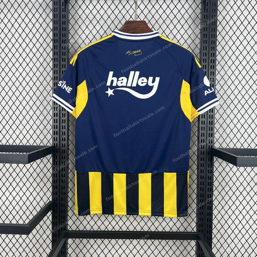 2025/2026 Fenerbahce Home Football Shirt - Detail 1