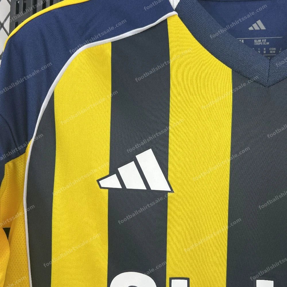 2025/2026 Fenerbahce Home Football Shirt - Detail 2