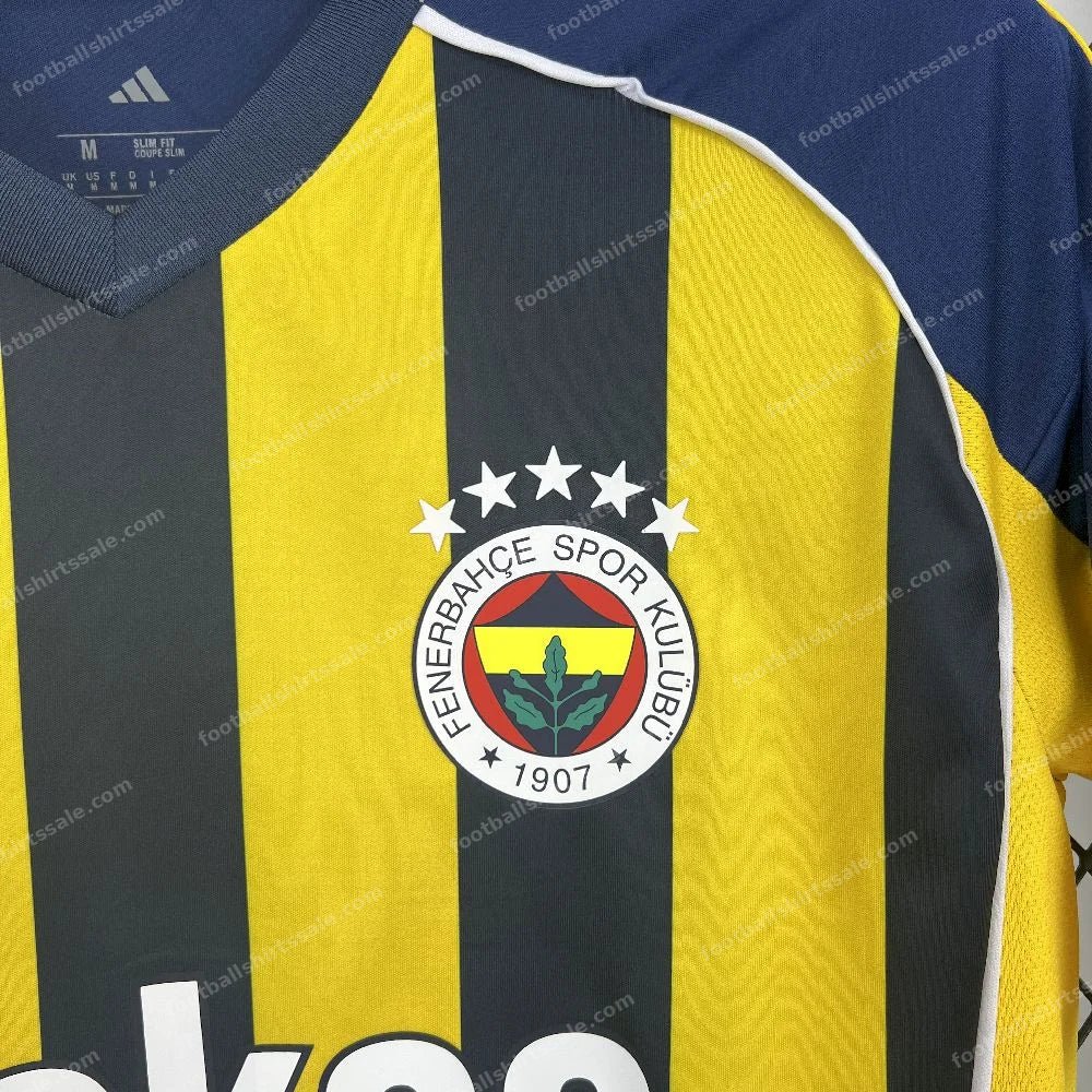 2025/2026 Fenerbahce Home Football Shirt - Detail 3