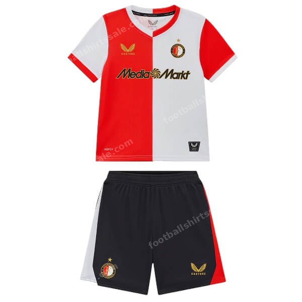 Feyenoord Home Kids Kit 25/26