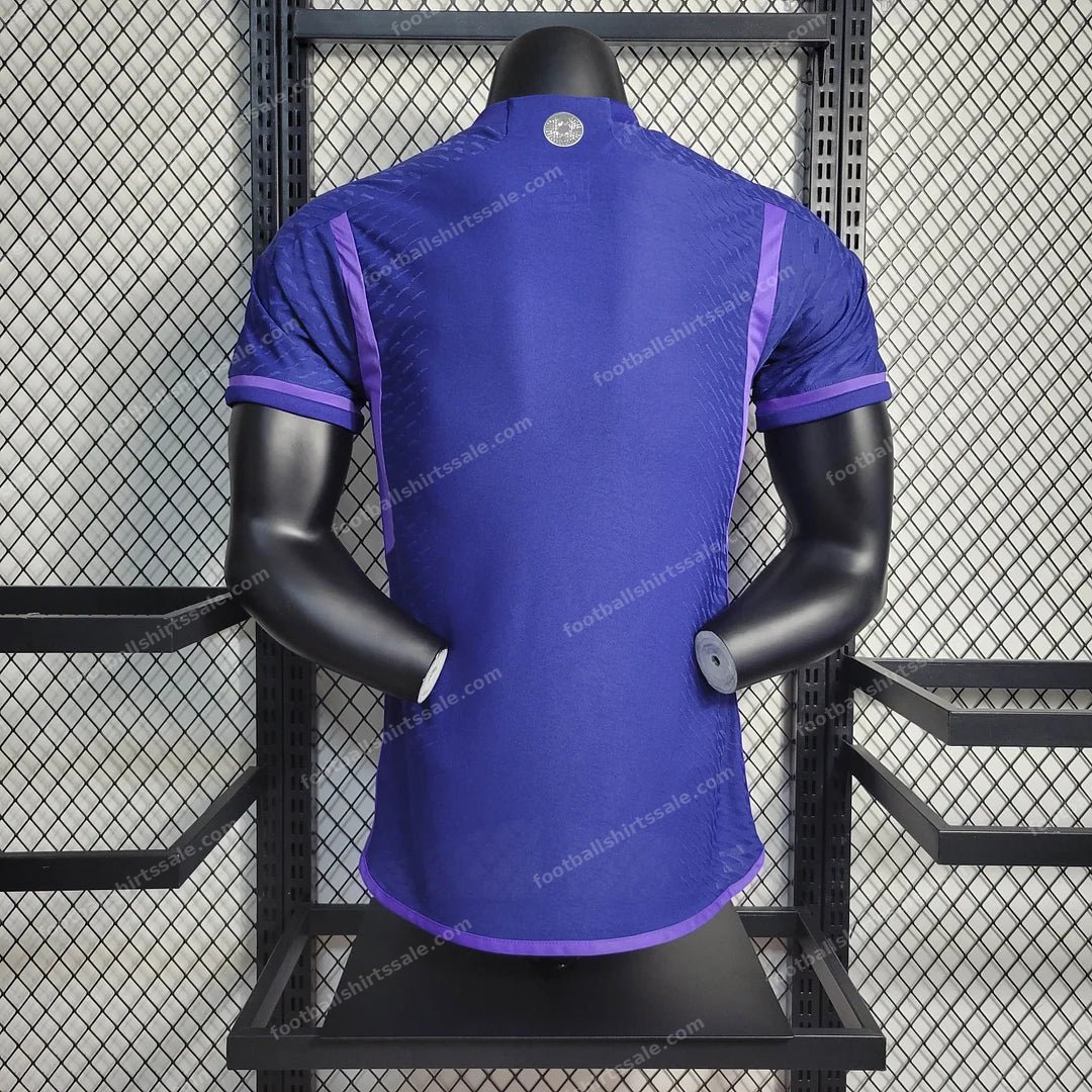 2022 FIFA World Cup Argentina National Team Away Jersey – Player Version - Detail 1