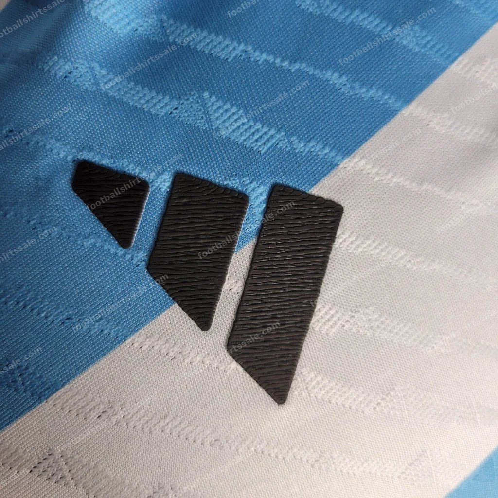 2022 FIFA World Cup Argentina National Team Jersey Home – Player Version - Detail 3