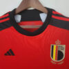 2022 FIFA World Cup Belgium Home Soccer Shirt - Detail 2