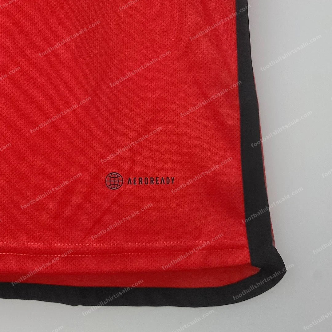 2022 FIFA World Cup Belgium Home Soccer Shirt - Detail 6