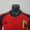 2022 FIFA World Cup Belgium Home Soccer Shirt – Player Version - Detail 2