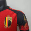 2022 FIFA World Cup Belgium Home Soccer Shirt – Player Version - Detail 4