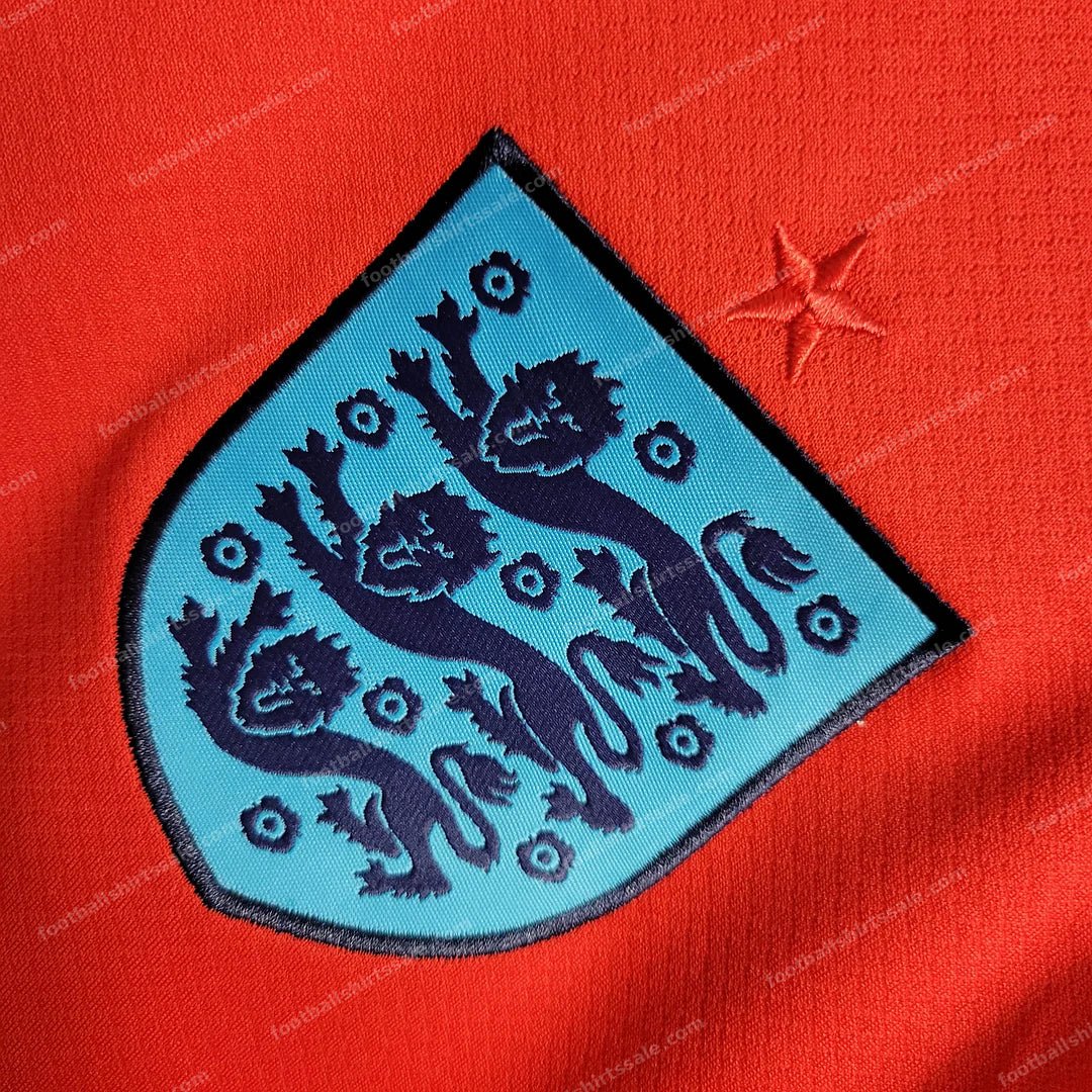 2022 FIFA World Cup England Away Soccer Jersey - Detail 5