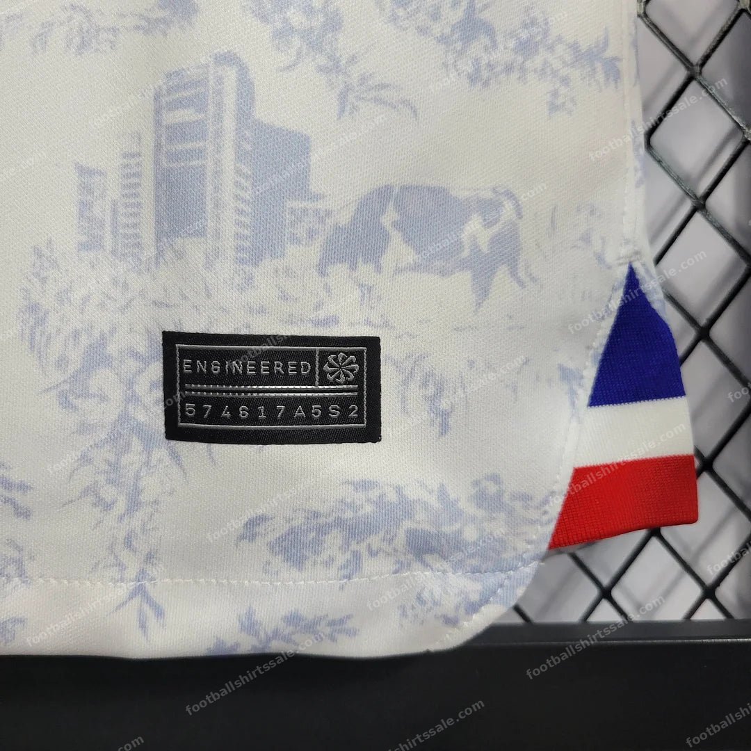 2022 FIFA World Cup France Away Football Shirt White - Detail 7