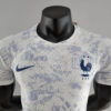 2022 FIFA World Cup France Away Football Shirt White – Player Version - Detail 2