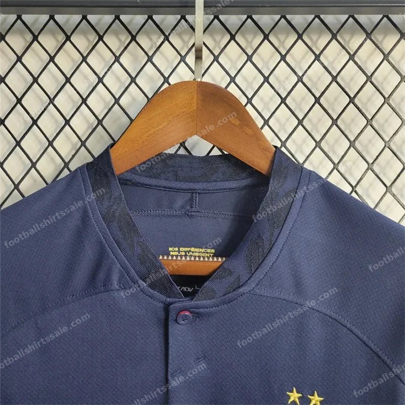 2022 FIFA World Cup France Home Football Shirt - Detail 5