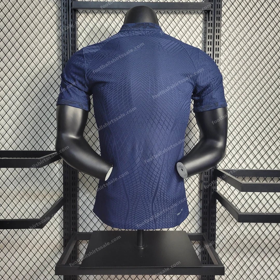 2022 FIFA World Cup France Home Football Shirt – Player Version - Detail 1
