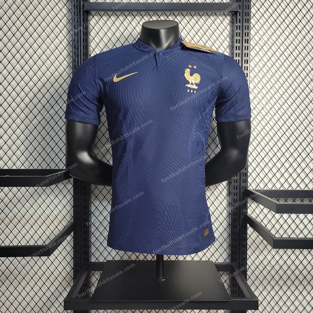 2022 FIFA World Cup France Home Football Shirt – Player Version