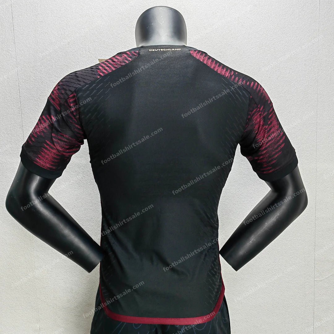 2022 FIFA World Cup Germany Away Soccer Jersey – Player Version - Detail 1