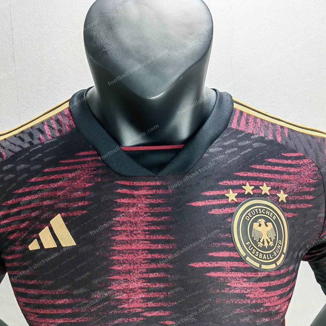 2022 FIFA World Cup Germany Away Soccer Jersey – Player Version - Detail 2