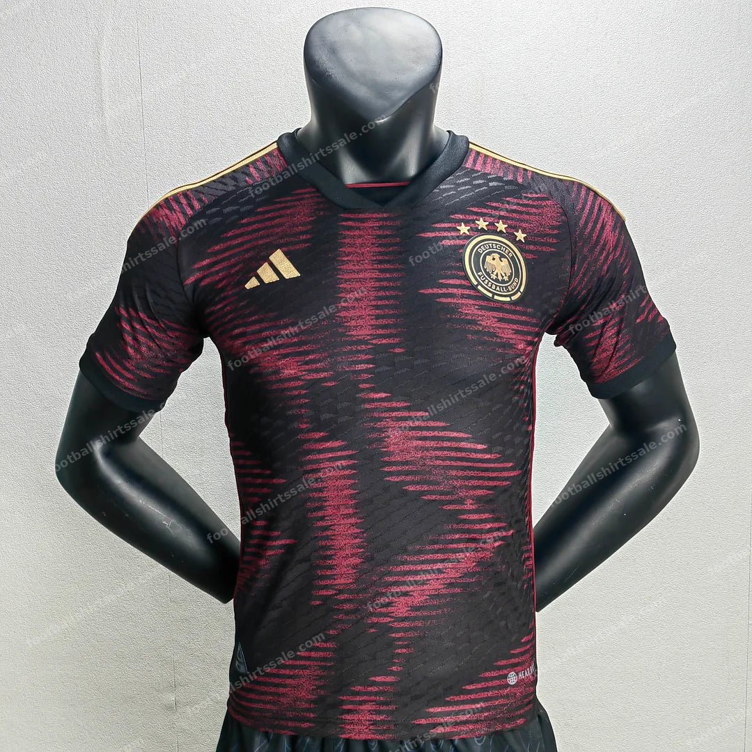 2022 FIFA World Cup Germany Away Soccer Jersey – Player Version
