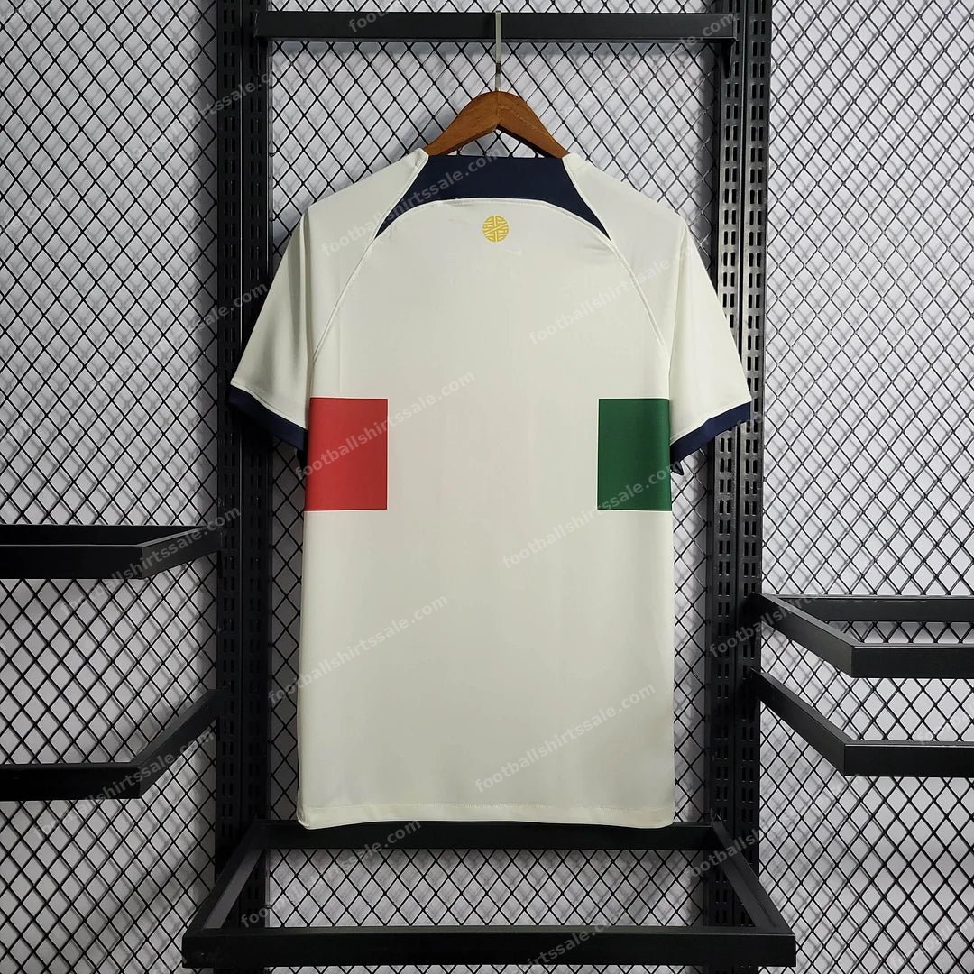 2022 FIFA World Cup Portugal Away Football Shirt - Detail 1