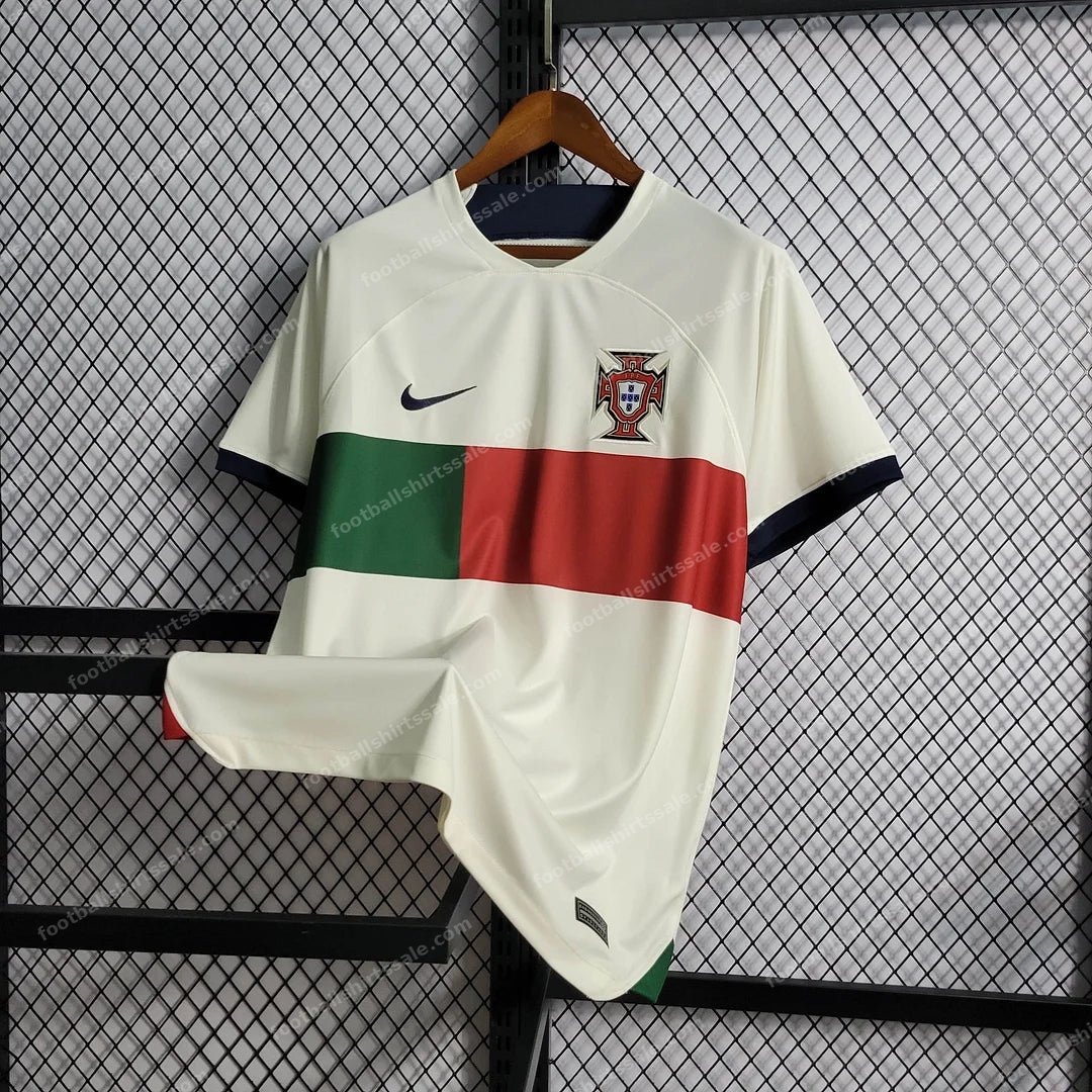 2022 FIFA World Cup Portugal Away Football Shirt - Detail 2