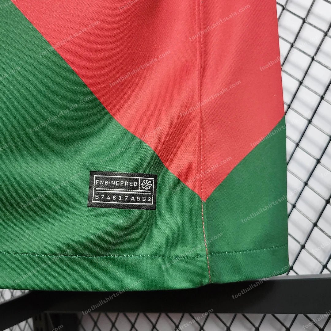 2022 FIFA World Cup Portugal Home Football Shirt - Detail 6